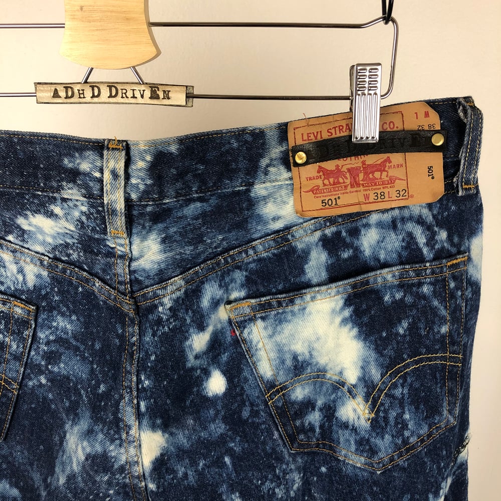 Image of Distressed frankensteined vintage Levis 