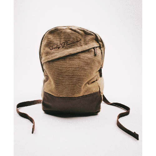 Image of FLYTIMEZ "SIGNATURE" TRAVEL BACKPACK (SAND)