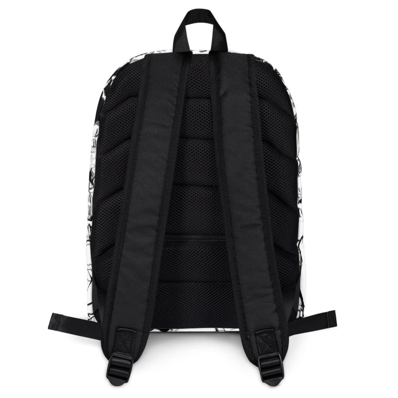 The Golden Age of Hip Hop (black & white); All-Over Backpack