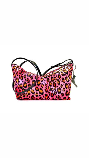 Image of Medium leopard bag