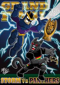 Image of 2020 NRL Grand Final Poster