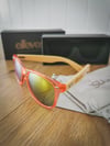 E11evens - Ladies pink/clear sunglasses 