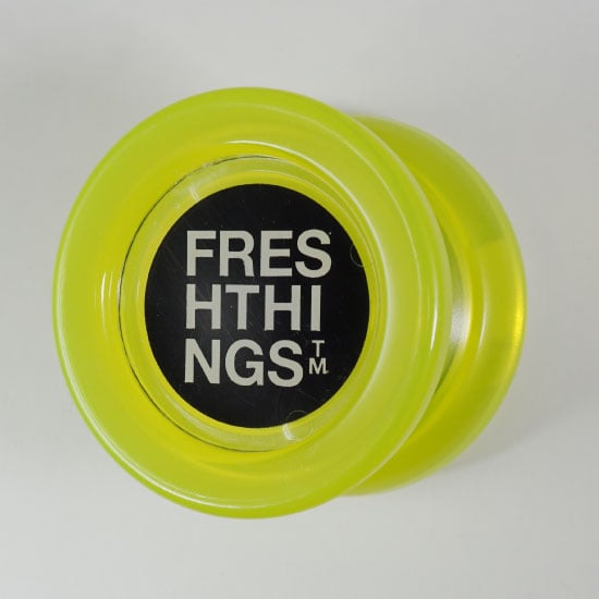 Image of SQUARE LOGO YOYO / YELLOW (TYPE X)