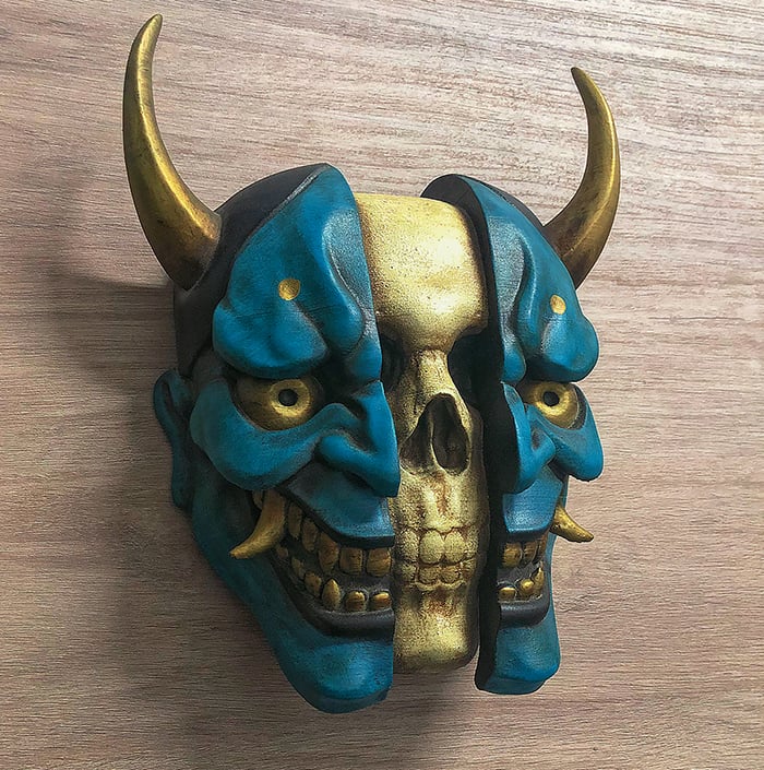 Image of Hannya&skull