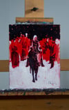 The Witcher, Fading Memories #3 PRELIMINARY OIL STUDY
