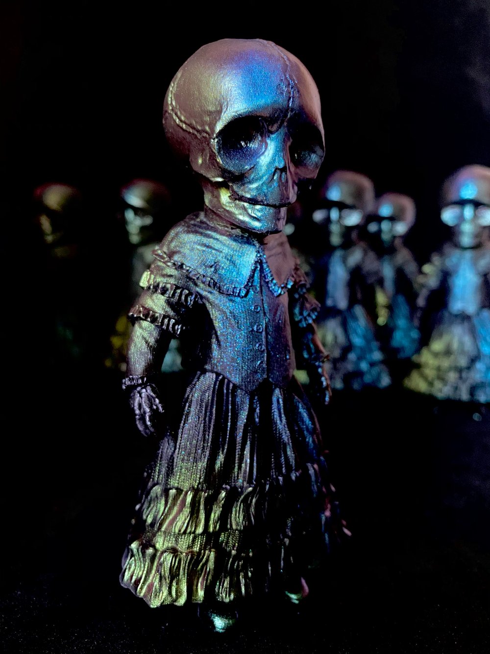 Image of Color Shift Skellene Resin Mini