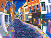 Market Harborough Church Street Print