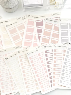 Image of Neutral Transparent Labels