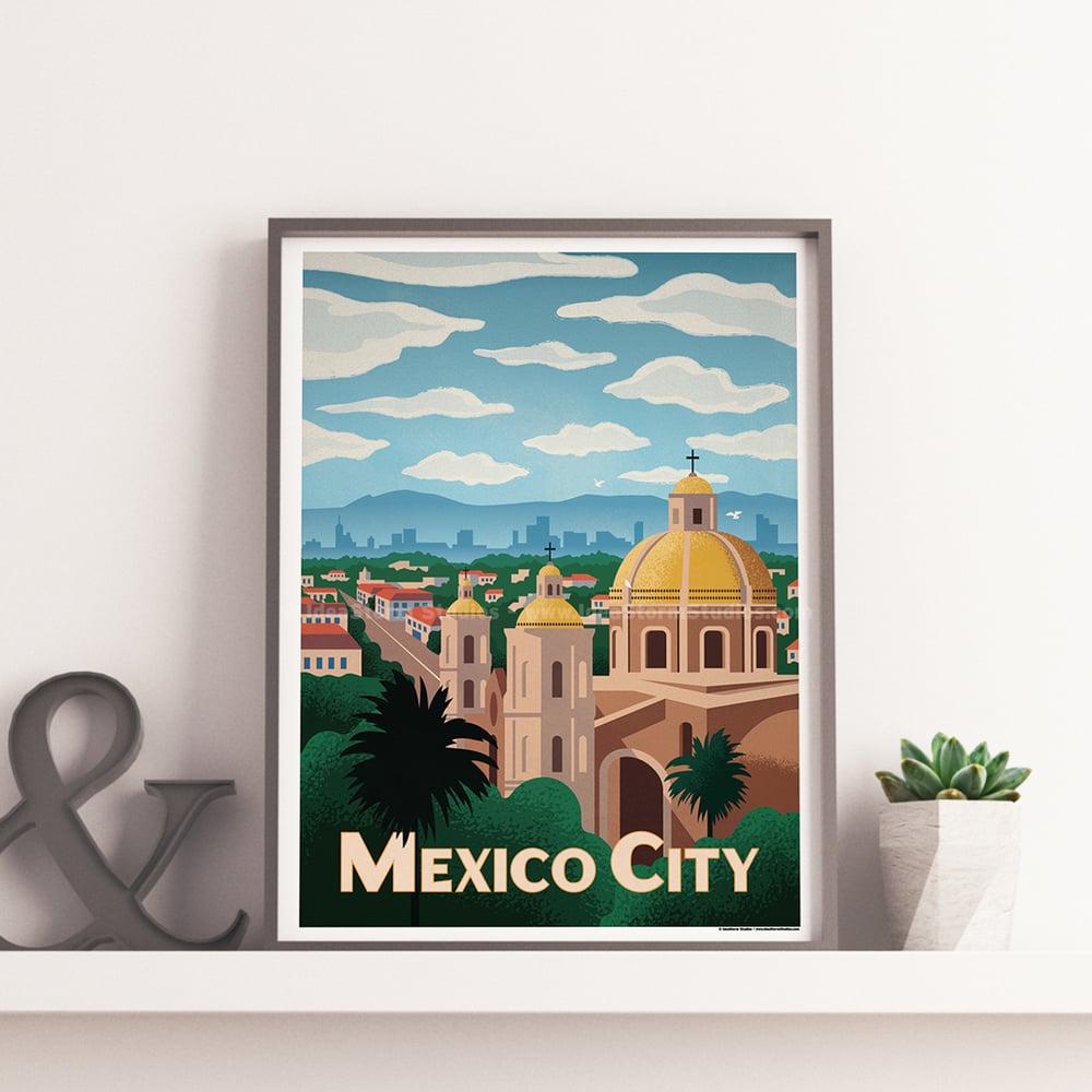 IdeaStorm Studio Store City — Mexico Poster