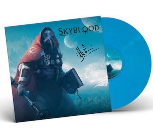 Image of Skyblood vinyl - Blue (signed)