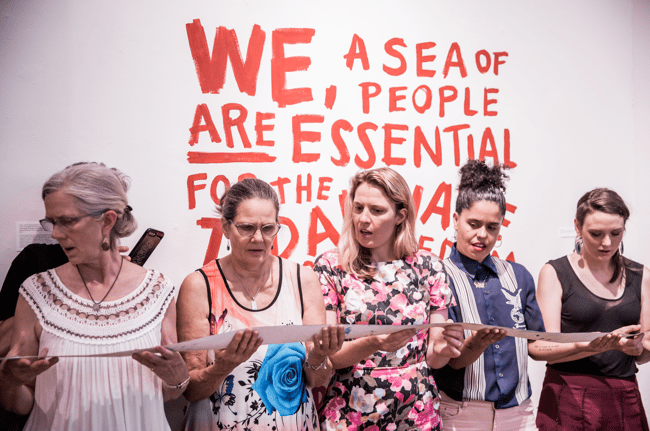 We a Sea of People T-Shirt