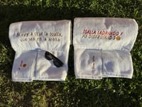 Image 5 of White Embroidered Towels – Rayando el Sol Summer Collection