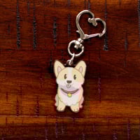 Image 2 of Corgi Keychain