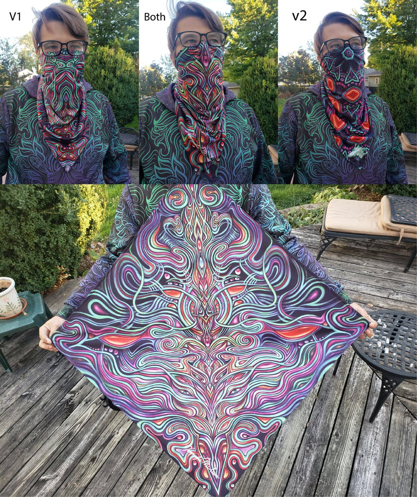 Image of "Peripheral" Double Sided Bandana