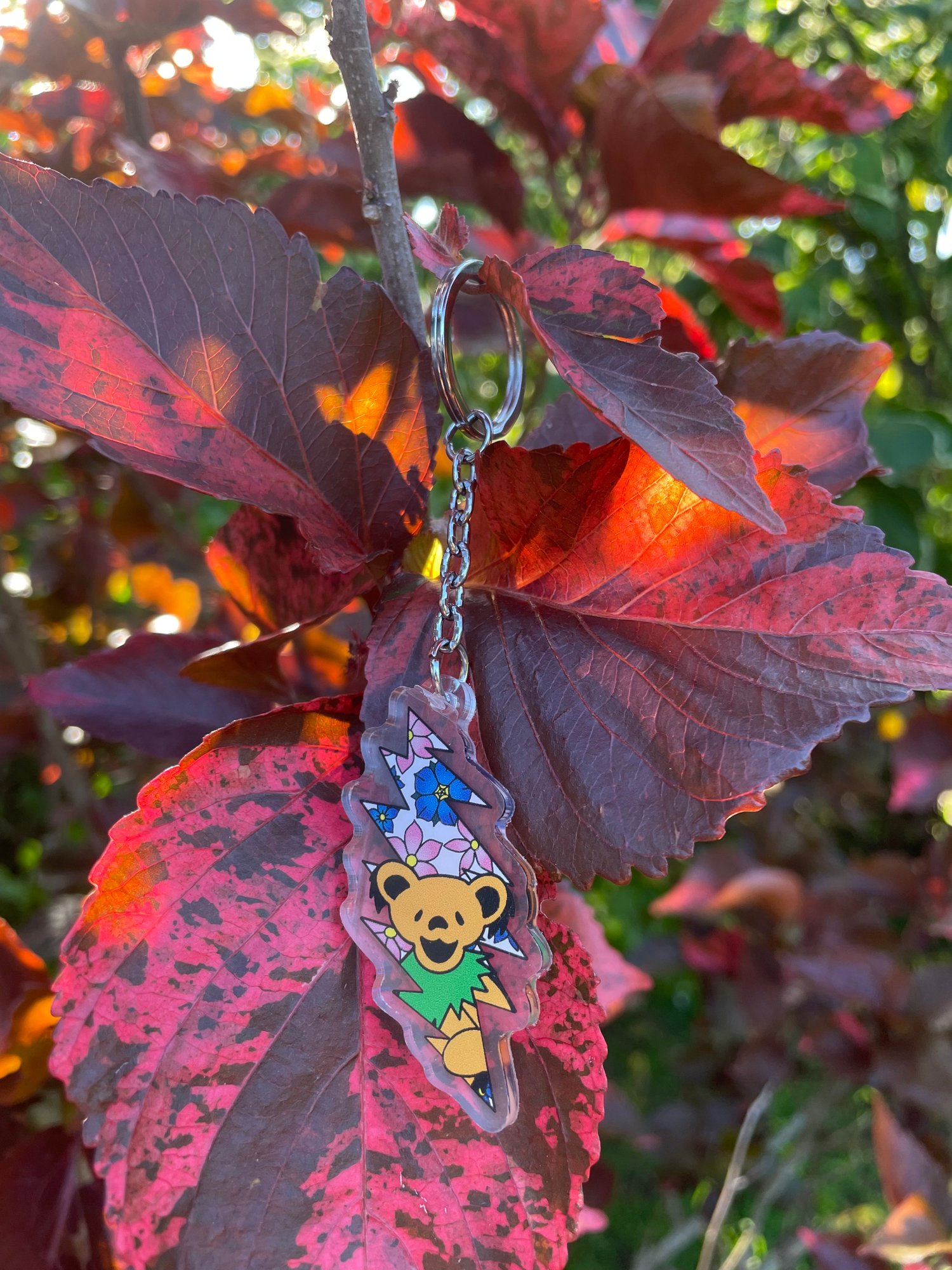 Image of Bear Bolt Keychain