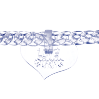 UNJUST JEWELRY ACRYLIC CHAIN