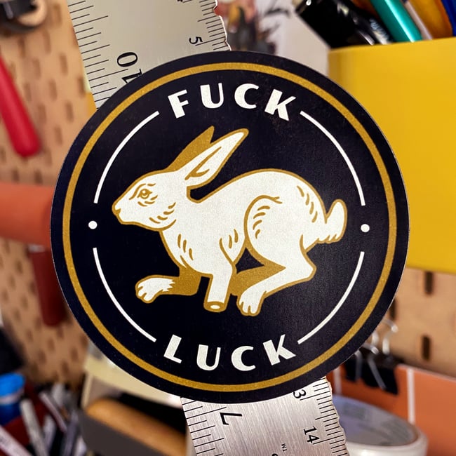 Fuck Luck Magnet