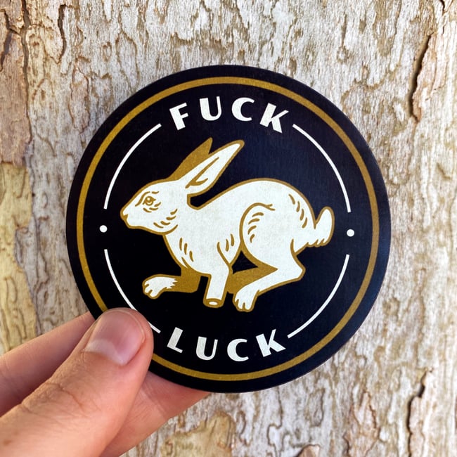 Fuck Luck Magnet