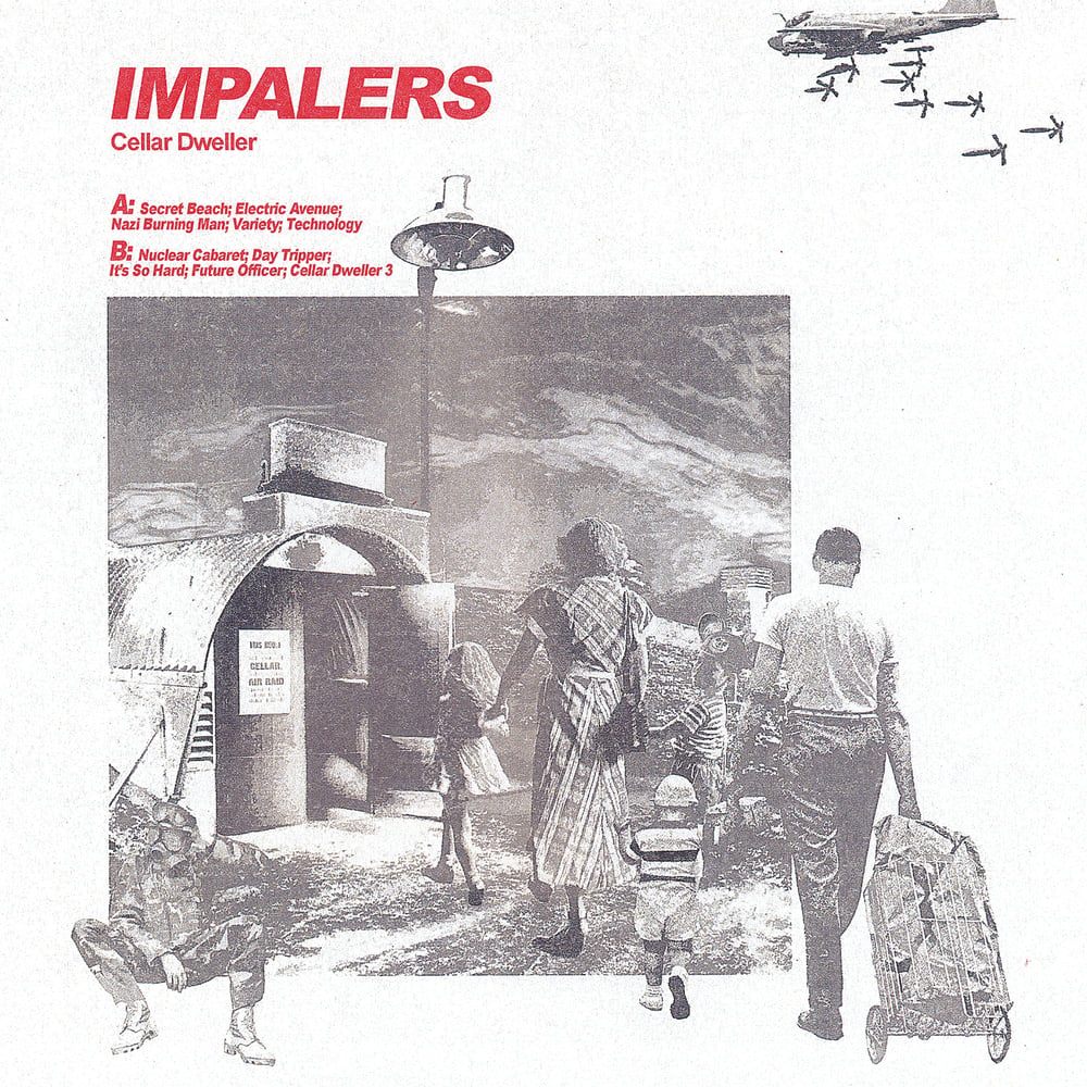 Image of IMPALERS - Cellar Dweller LP (smokey clear vinyl)