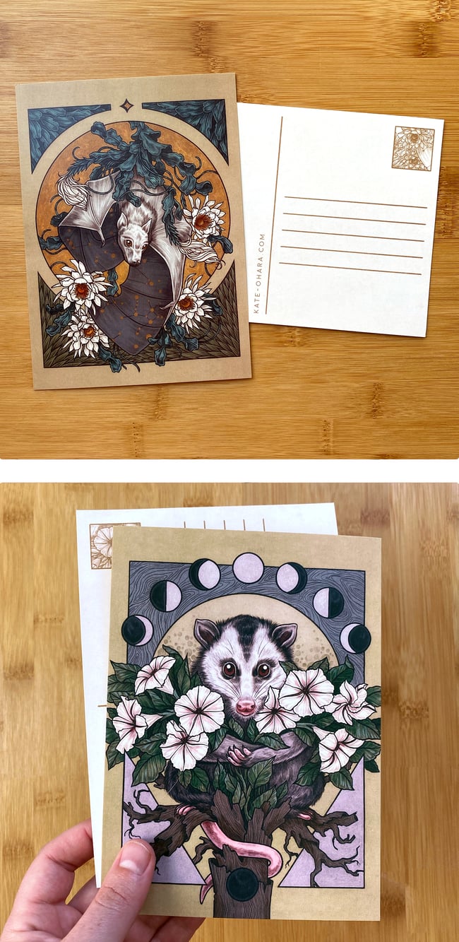 Astral + Lunar Postcards