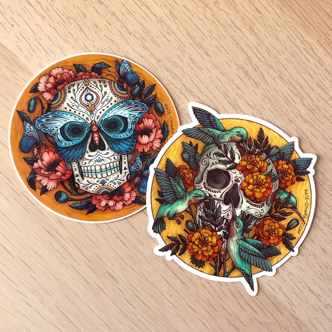 Day of the Dead Sticker Pack