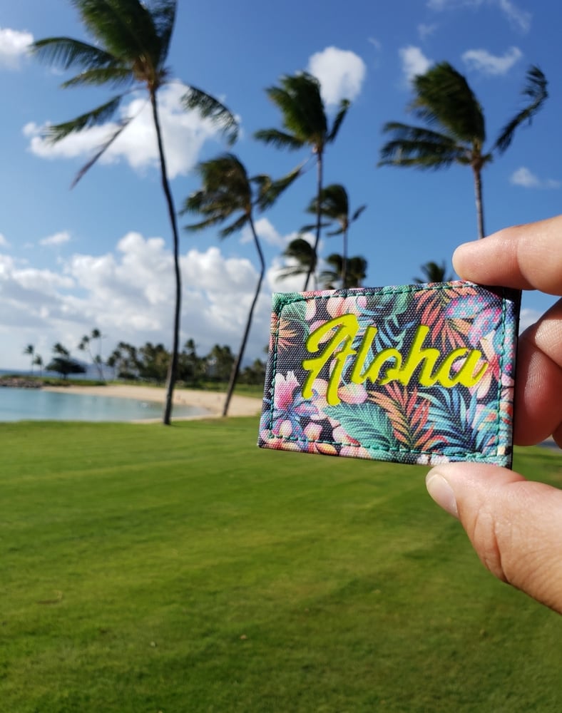 Image of New! Aloha laser cut 