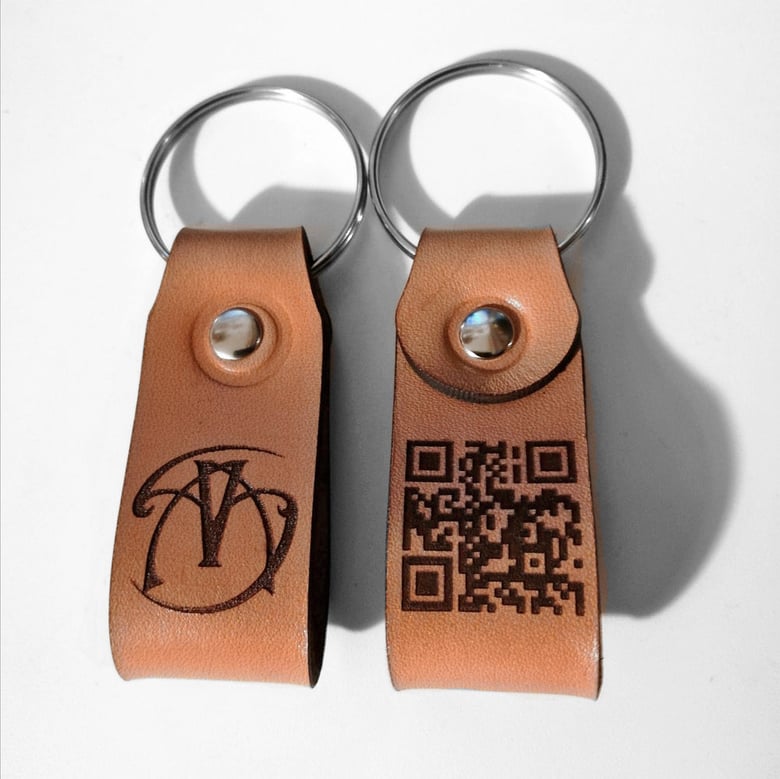 Image of Leather Keychain