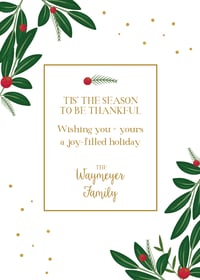 Holly Berry Tis' the Season