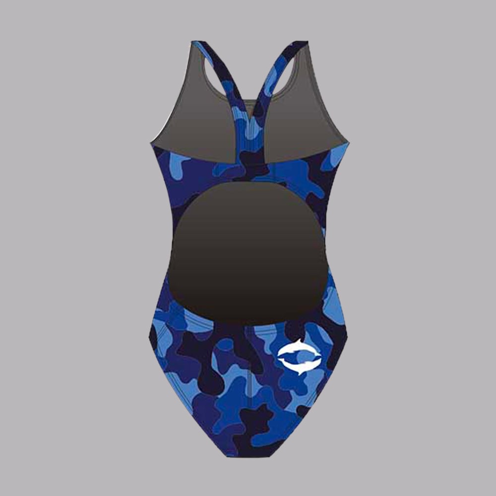 CAMOUFLAGE SWIM BLADEBACK WOMAN