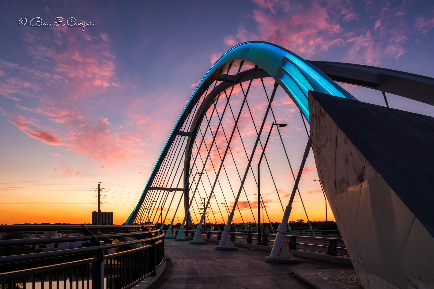 Lowry Bridge in Teal