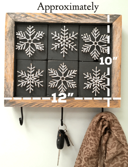 Image of Snowflake Coat Hanger