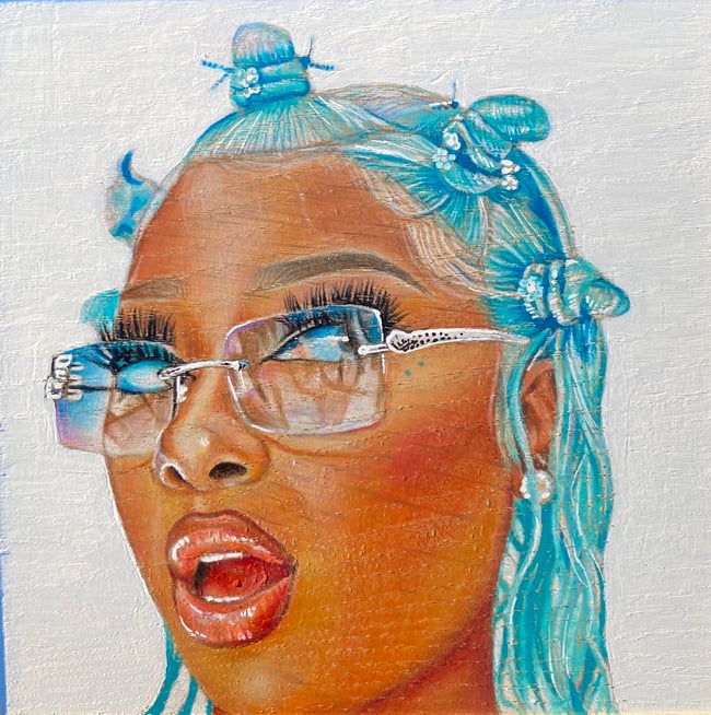 Megan thee Stallion portrait 
