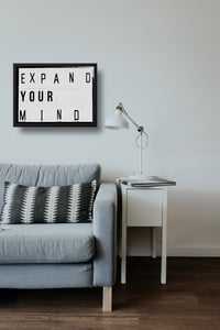 Image 2 of Expand Your Mind Lightbox Quote