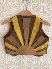 Image 1 of COSTA SUR- Kids California Gold Suede Vest
