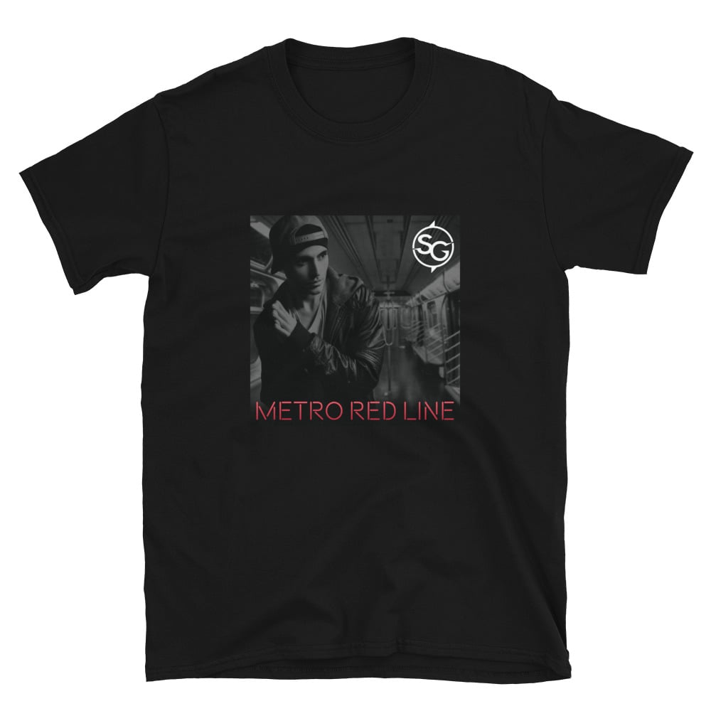 Metro Red Line Artwork T-Shirt