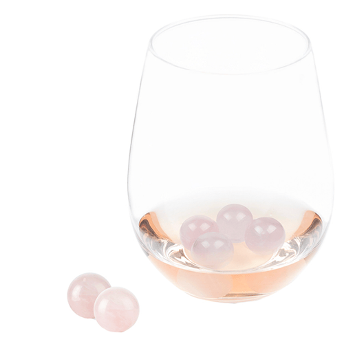 Image of Rose Quartz Wine Gems