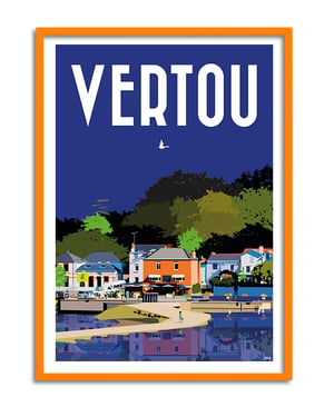 Image of Vertou "La Chaussée des Moines" 500 x 700 mm