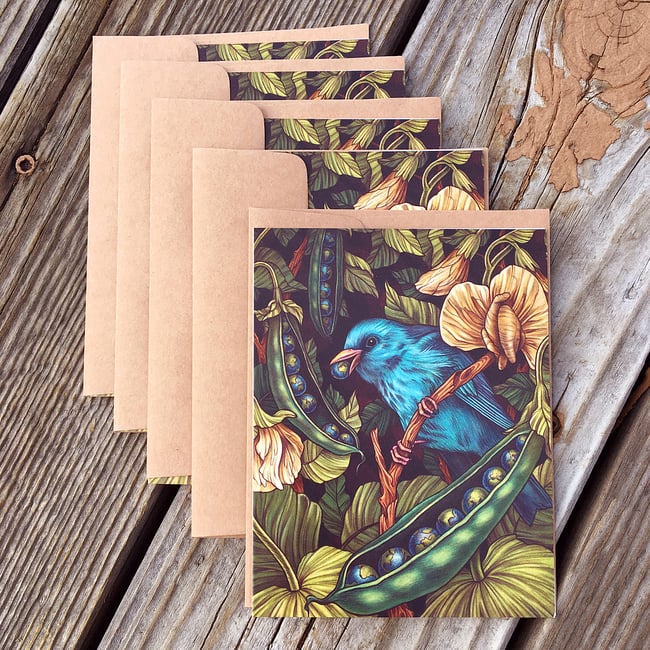 World Peas Greeting Card