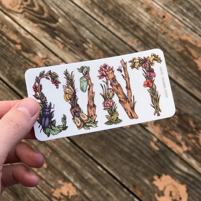 Cunt Sticker - Transparent Background