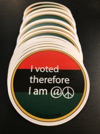 "I Voted" sticker