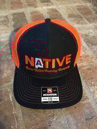 Image 2 of Alabama Native Trucker Hat Blue/Orange 