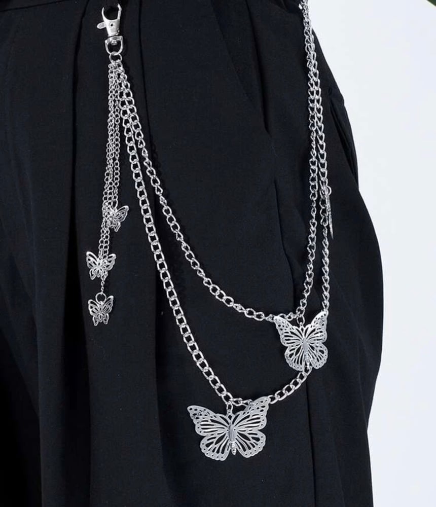 Image of Butterfly Chain Belt