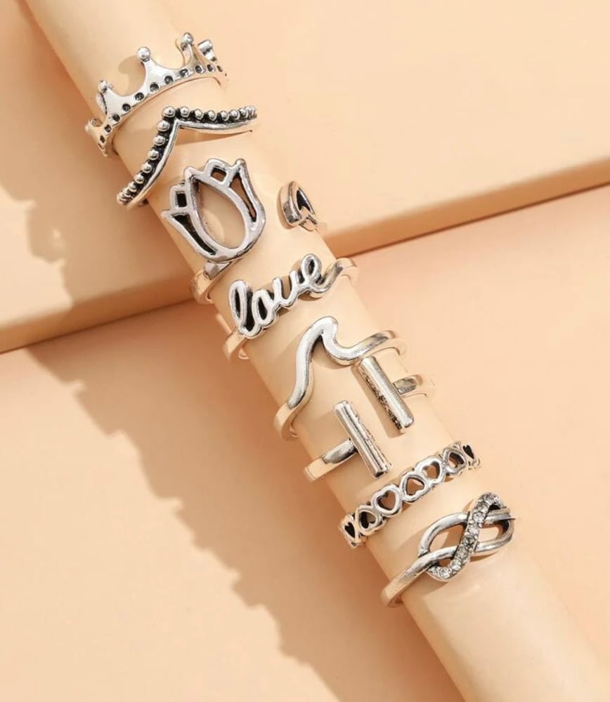 Image of Ring Set 8pc