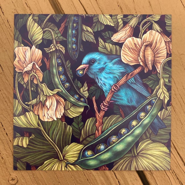 World Peas Mini Print