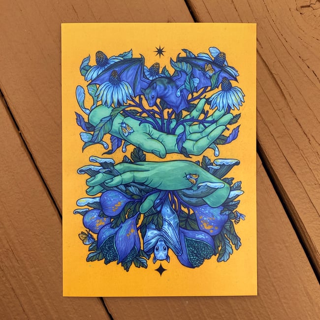 As Above, So Below Postcard