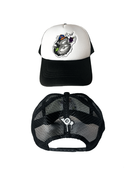 Image of “MASCOT” TRUCKER HAT BLACK
