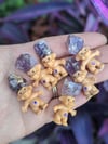 MADE TO ORDER: Amethyst Crystal Troll Mini 1.5"