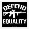 Defend Equality Sticker