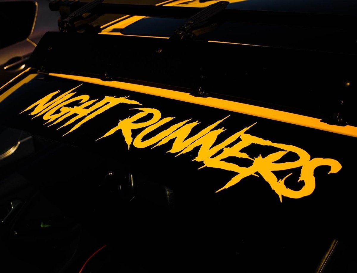 Image of Night Runners Windshield Banner