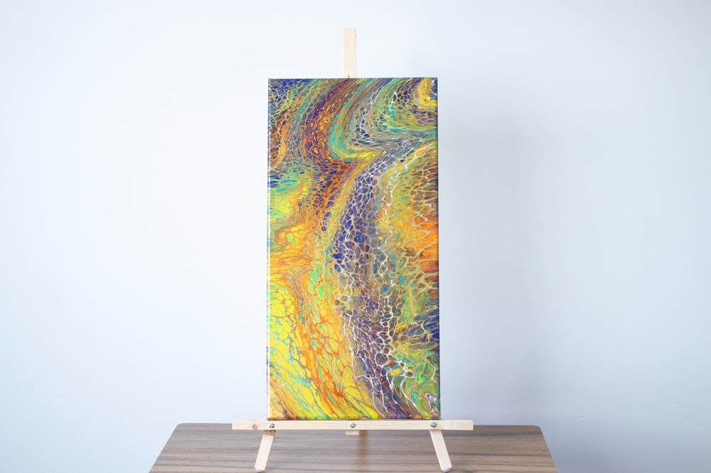 Image of Anaconda | Multicolor Fluid Art